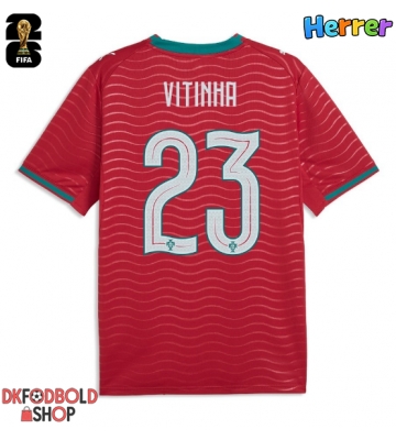 Portugal Vitinha #23 Hjemmebanetrøje VM 2026 Kort ærmer